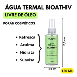 Água Termal Bioathiv Porán 120ml