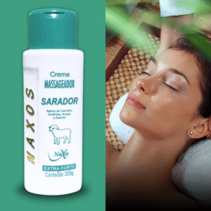 Creme Massageador Sarador Naxos Extra Forte 200g