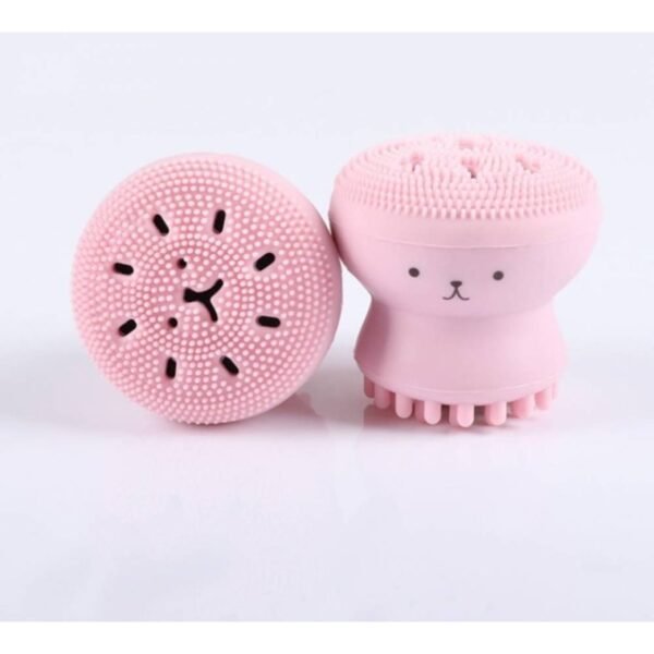 Esponja Polvo Silicone Limpeza Facial