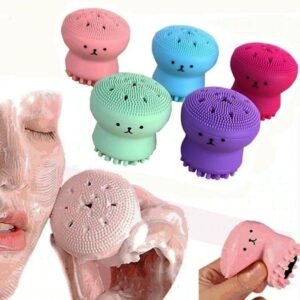 Esponja Polvo Silicone Limpeza Facial