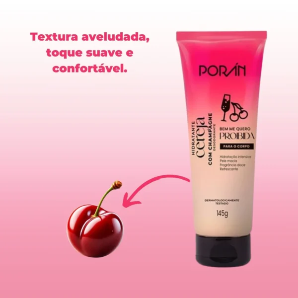 Hidratante Desodorante Cereja Com Champagne