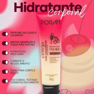 Hidratante Desodorante Cereja Com Champagne