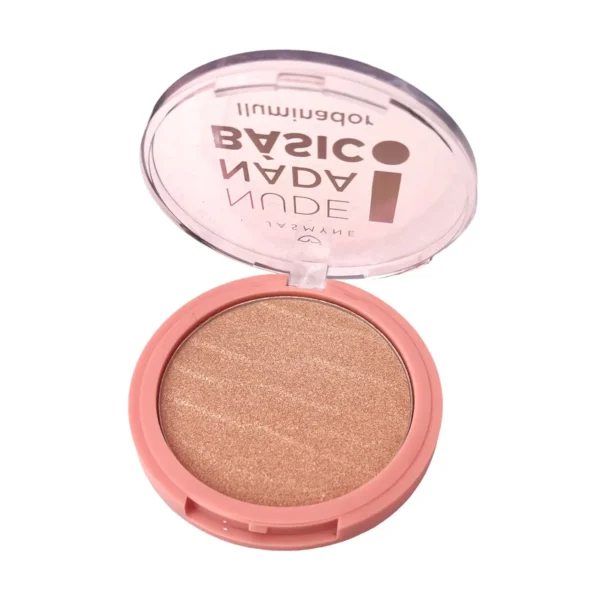 Iluminador Compacto Nude Nada Basic Jasmyne
