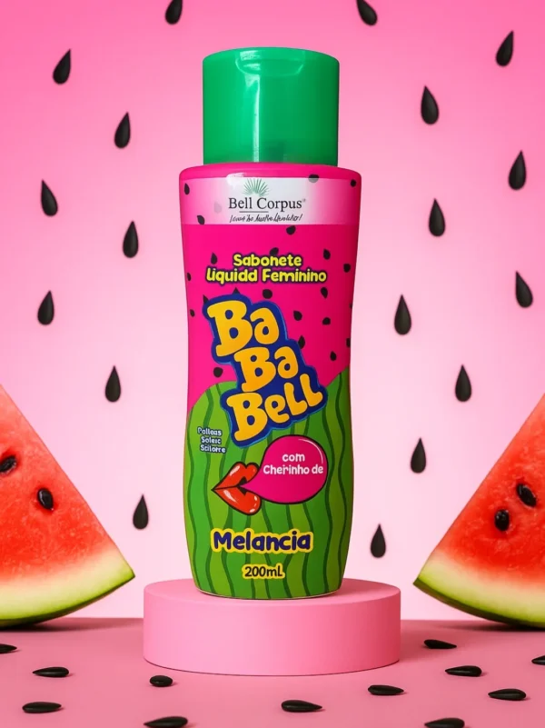 Sabonete Líquido Feminino Bababell Melancia