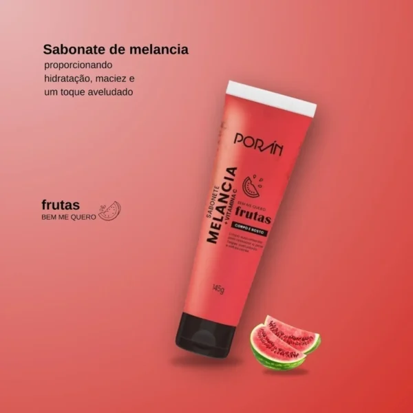 Sabonete Líquido Melancia + Vitamina C Porán