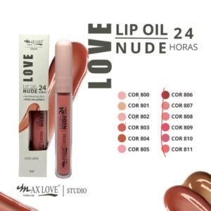 Lip Oil Nude 24 Horas Max Love