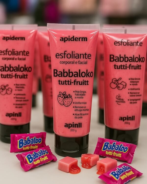 Esfoliante Corporal e Facial Apiderm Babbaloko