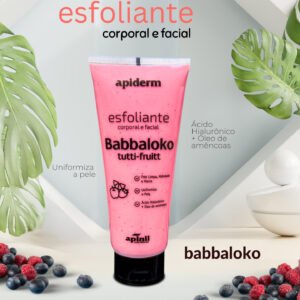Esfoliante Corporal e Facial Apiderm Babbaloko