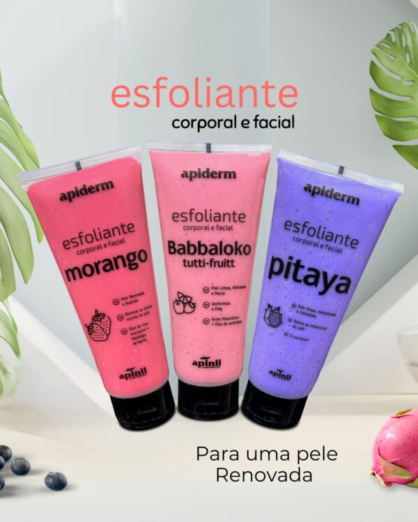 Esfoliante Corporal e Facial Apiderm Babbaloko