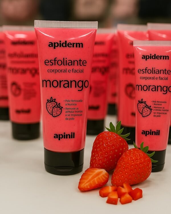 Epiderm Esfoliante Corporal E Facial Morango 190g