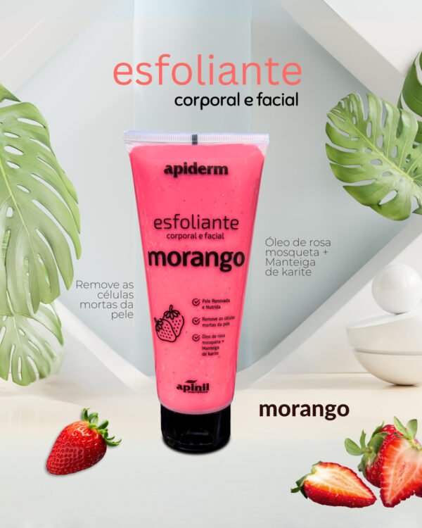 Epiderm Esfoliante Corporal E Facial Morango