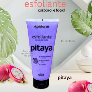 Esfoliante Corporal e Facial Apiderm Pitaya