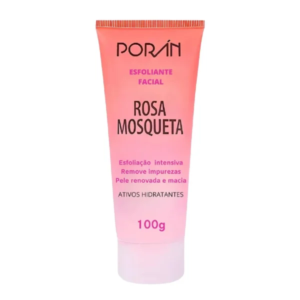 esfoliante facial rosa mosqueta poran 100g