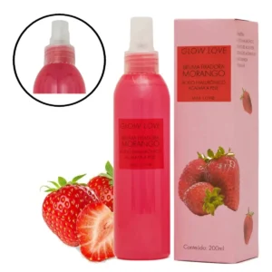 glow love bruma fixadora morango max love 200ml