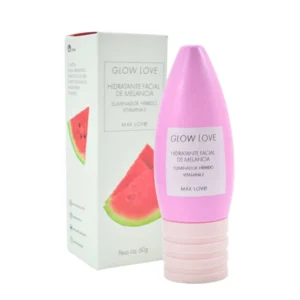 glow love hidratante facial de melancia max love 60g 2
