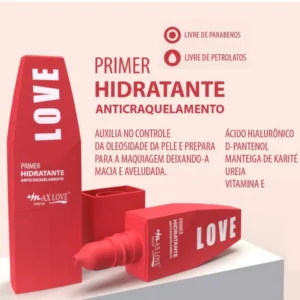 Primer Hidratante Anticraquelamento Max Love